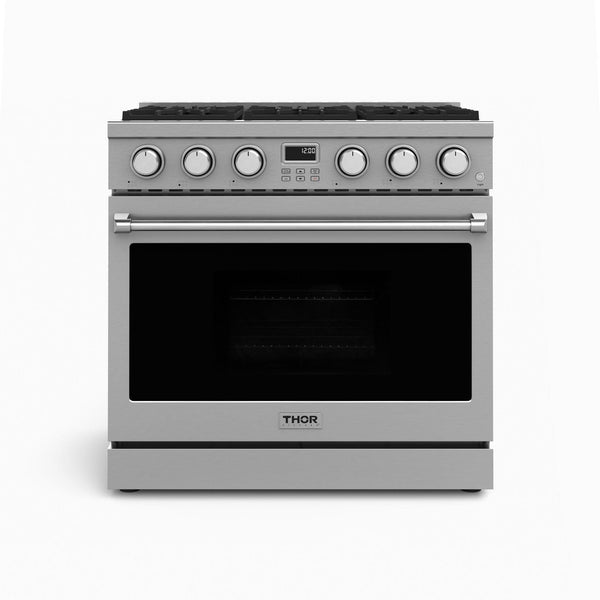 Thor Kitchen 36" Professional Propane Gas Range, ARG36LP