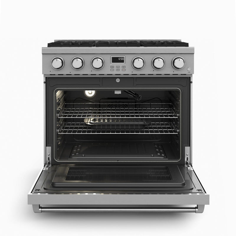 Thor Kitchen 36" Professional Propane Gas Range, ARG36LP