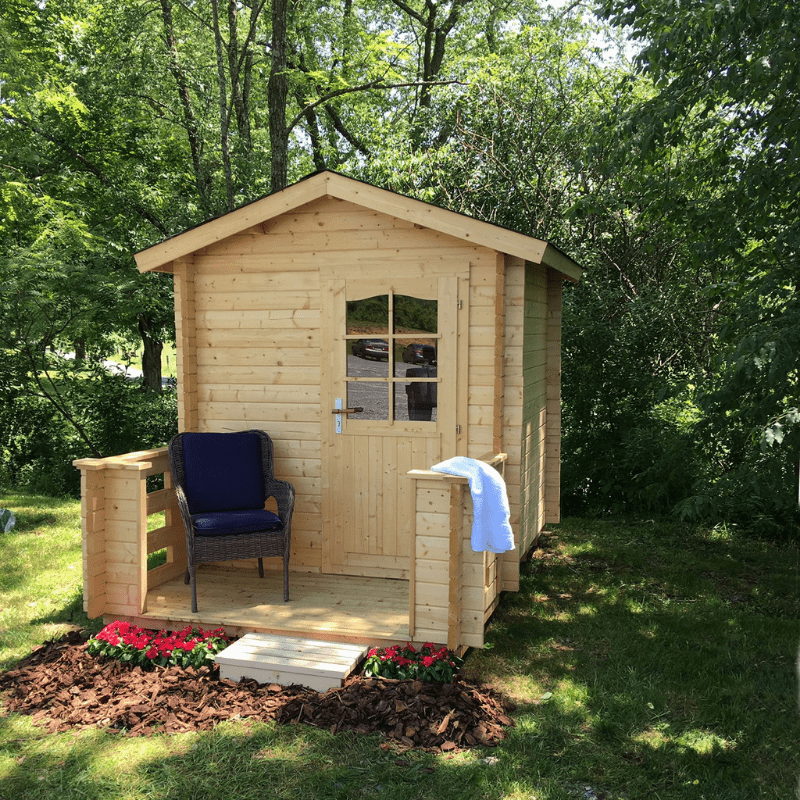 Almost Heaven Allegheny 6-person Cabin Sauna