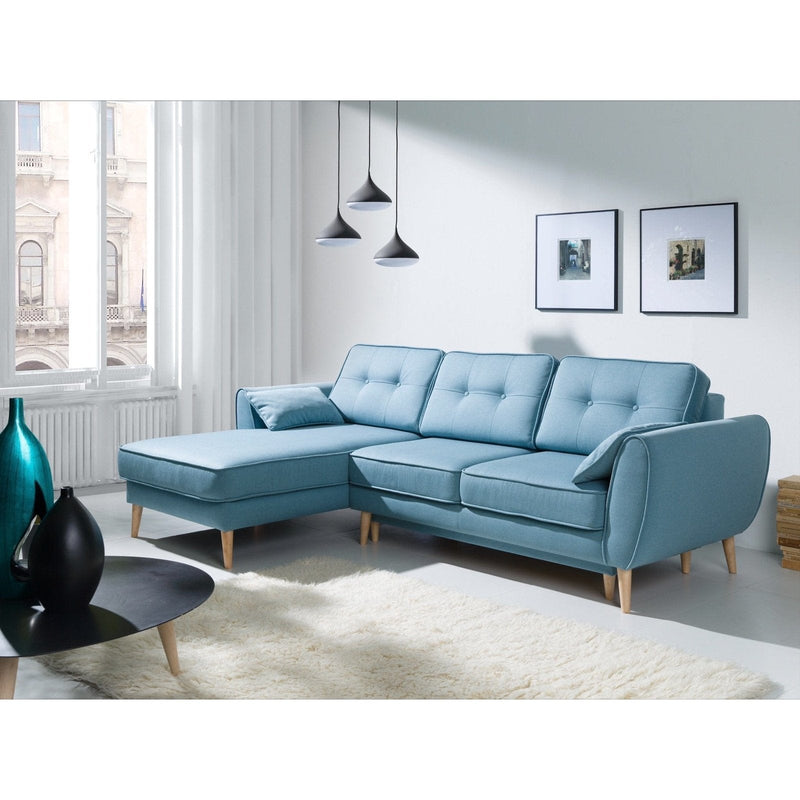 Sectional sleeper Sofa with storage Left Facing Chaise - Backyard Provider