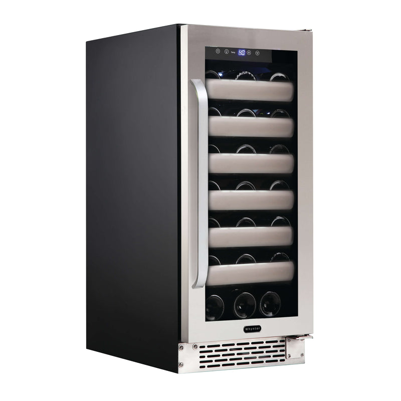 Whynter Elite 33 Bottle Seamless Stainless Steel Door Wine Cooler BWR-331SL