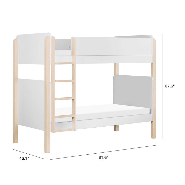 Babyletto Tiptoe Bunk Bed - Backyard Provider