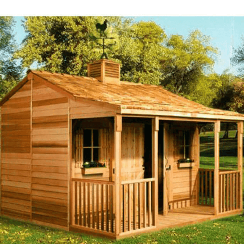 Cedarshed Ranchhouse Prefab Cottage Kit - RH1212