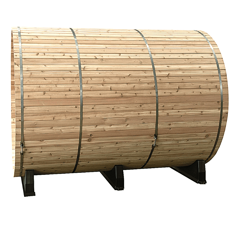 Almost Heaven Charleston 4 Person Canopy Barrel Sauna