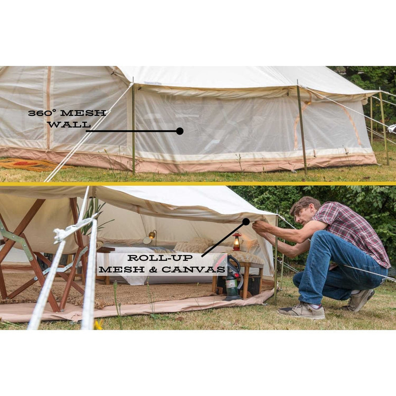 13' (4M) Stella™ Stargazing Canvas Tent - Backyard Provider