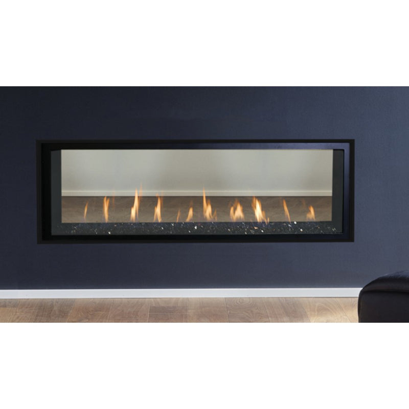 Superior 60" DRL6060 Direct Vent Contemporary Linear Gas Fireplace - DRL6060TEN-B - Backyard Provider