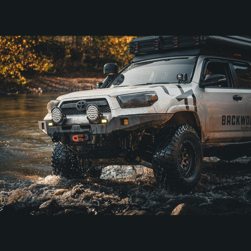 Backwoods Adventure Mods Toyota 4Runner 5th Gen 2014-2022 Hi-Lite Overland Front Bumper No Bull Bar