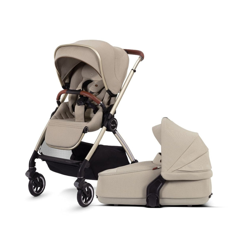 Silver Cross Dune Stroller and Compact Bassinet Bundle - Backyard Provider