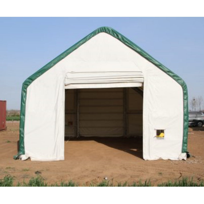 Gold Mountain Double Truss Storage Shelter W20'xL33'xH16'