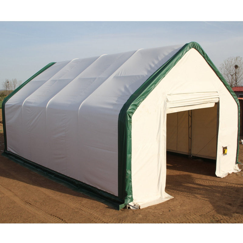 Gold Mountain Double Truss Storage Shelter W20'xL33'xH16'