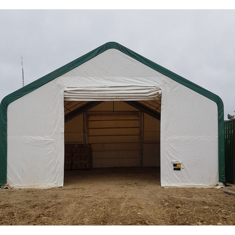 Gold Mountain Double Truss Storage Shelter W30'xL80'xH20'