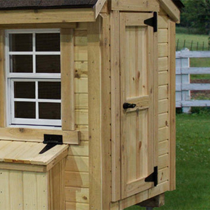 EZ-Fit Portable 3x4 Chicken Coop Shed Kit - Coop3x4