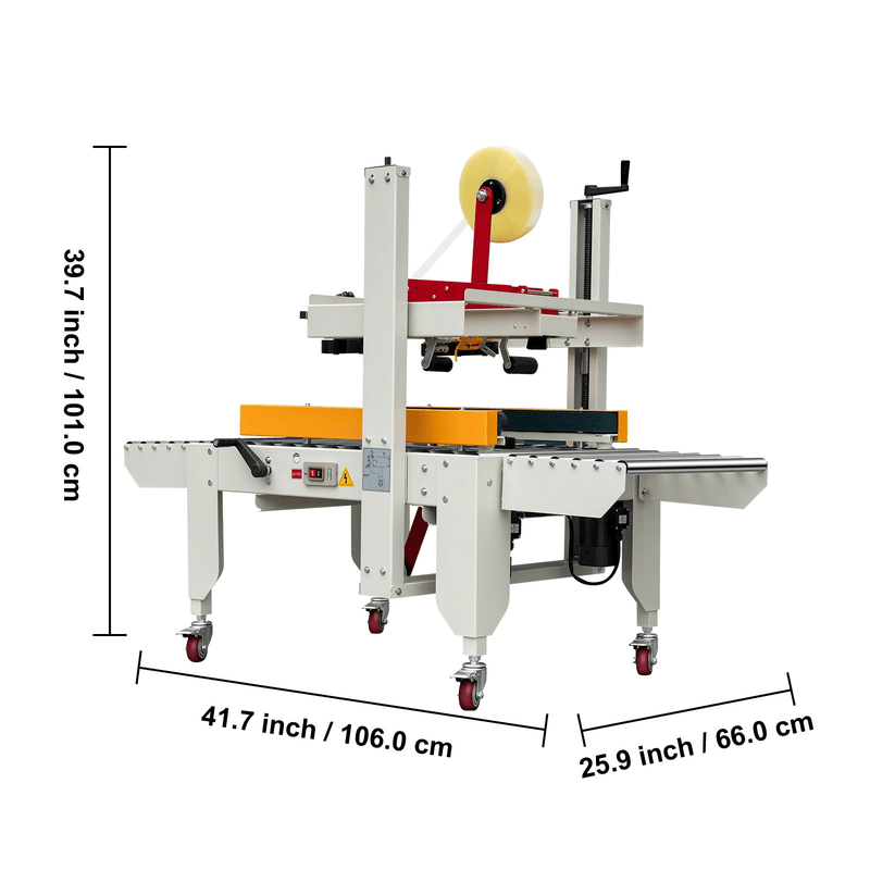 Vevor FXJ-4030 Automatic Double Flap Box Case Sealer Machine 180W New - Backyard Provider