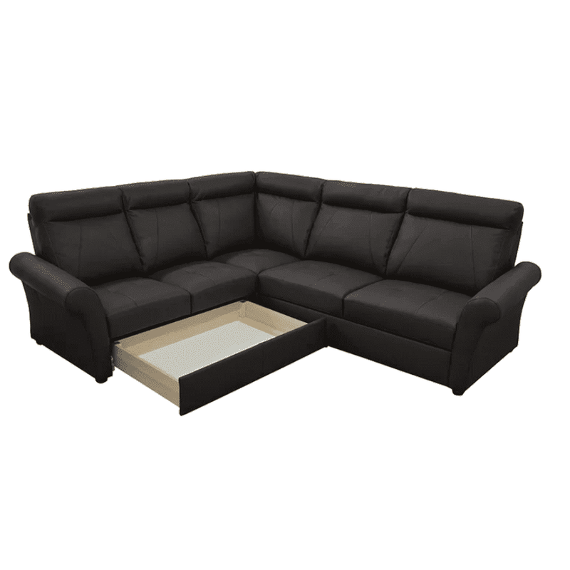 Maxima House FIGARO Brown Sleeper Sectional - Backyard Provider