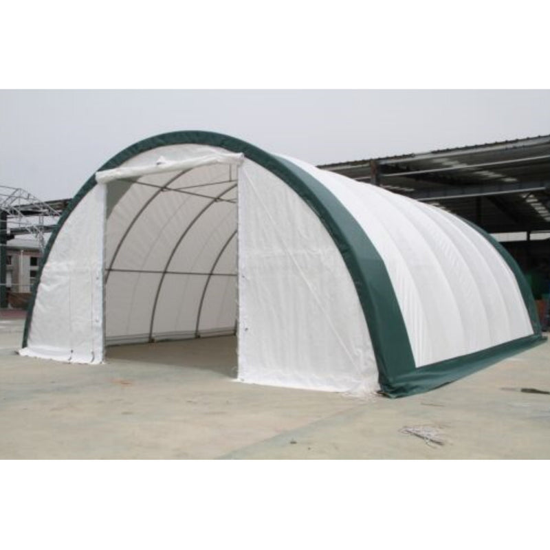 Gold Mountain Single Truss Arch Storage Shelter W30'xL40'xH15' SS000132