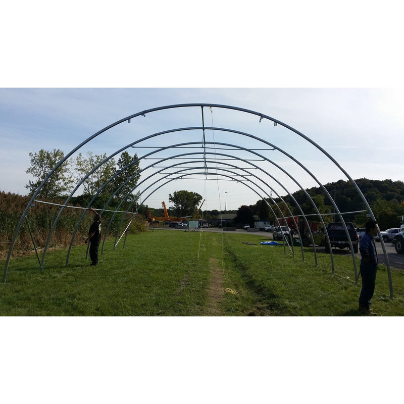 Gold Mountain Single Truss Arch Storage Shelter W30'xL40'xH15' SS000132