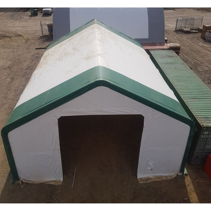 Gold Mountain Double Truss Storage Shelter W30'xL60'xH20'