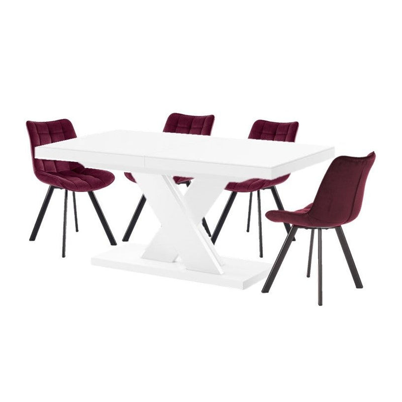 Maxima House XENNA Dining Set - HU0058K-332R - Backyard Provider