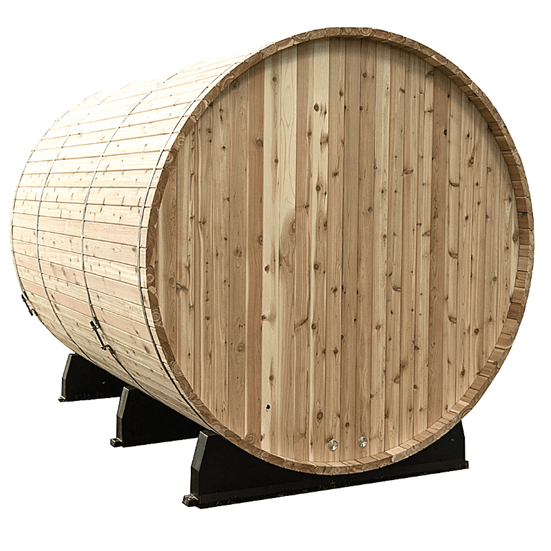 Almost Heaven Huntington Canopy Barrel 6 Person Sauna