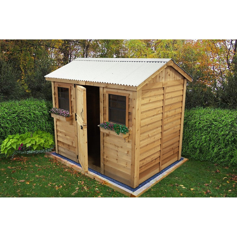 Outdoor Living Today 9'x6' Cabana Garden Shed - CB96