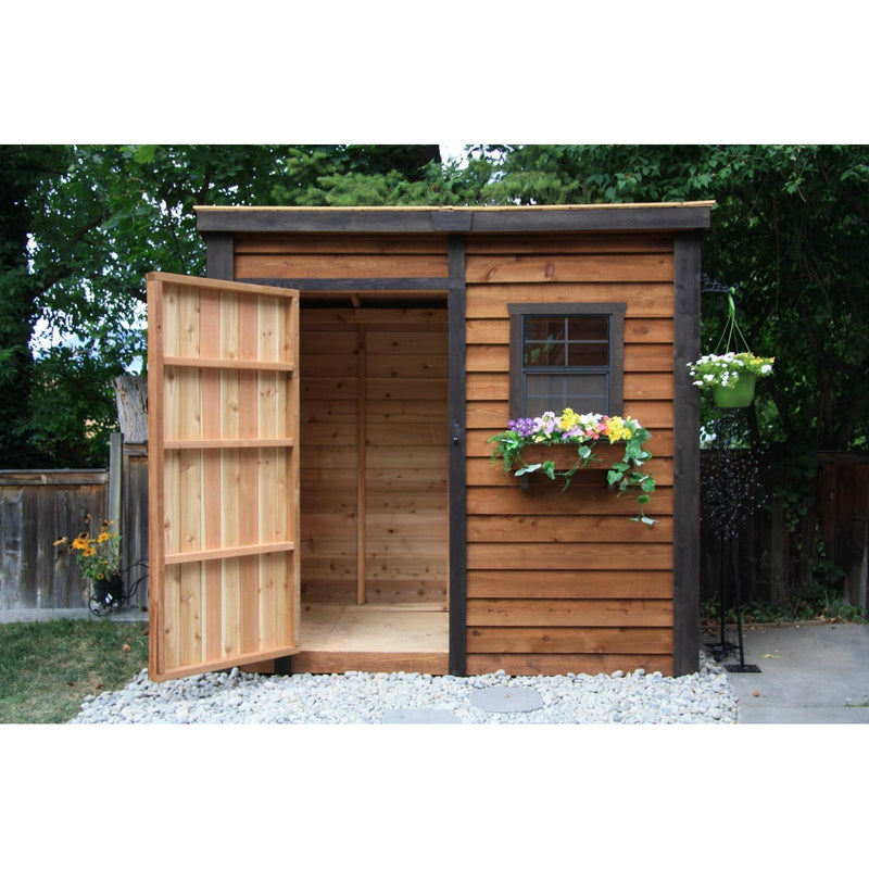 Outdoor Living Today 8'x4' GardenSaver with Single Door - GS84-S