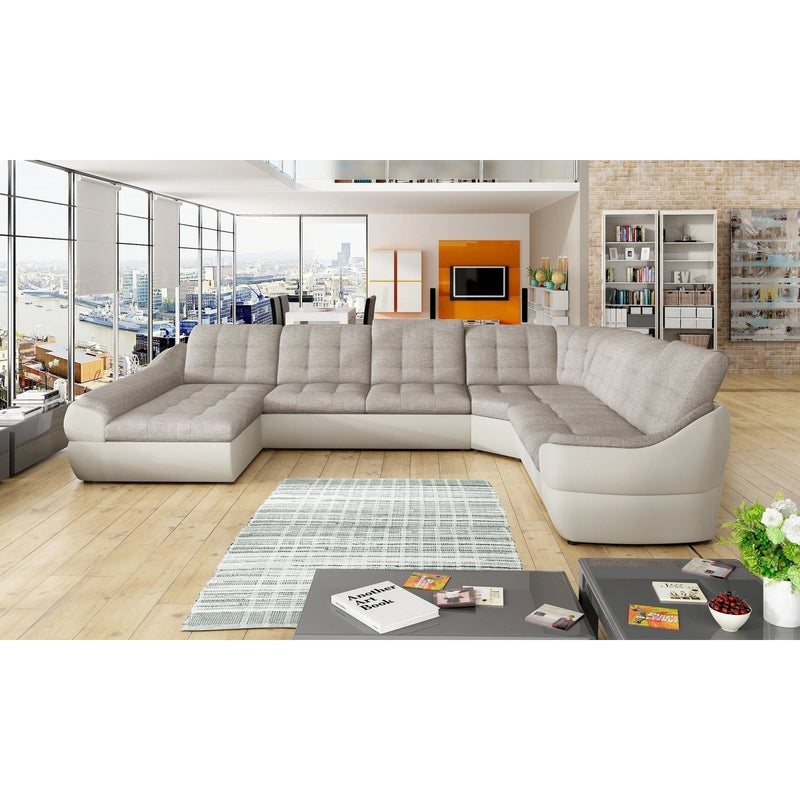 Maxima House Sleeper Sectional Sofa Infinity XL, Left, U-Shape, FULL XL with storage, SALE - Backyard Provider