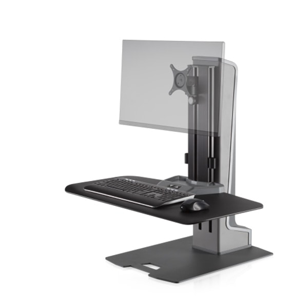 Innovative Winston E Single Monitor Electric Sit Stand Workstation