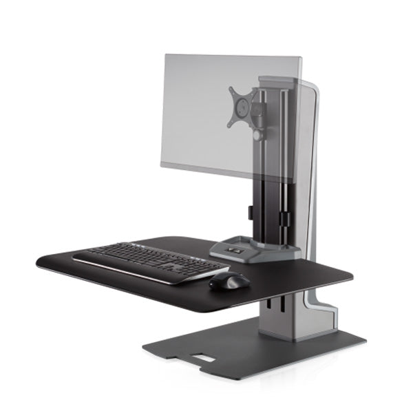 Innovative Winston E Single Monitor Electric Sit Stand Workstation