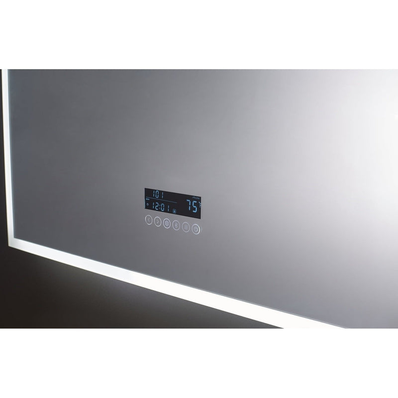 Ancerre Immersion LED Lighted Bathroom Vanity Mirror with Bluetooth, Defogger, and Digital Display - LEDM-IMMERSION-24 - Backyard Provider