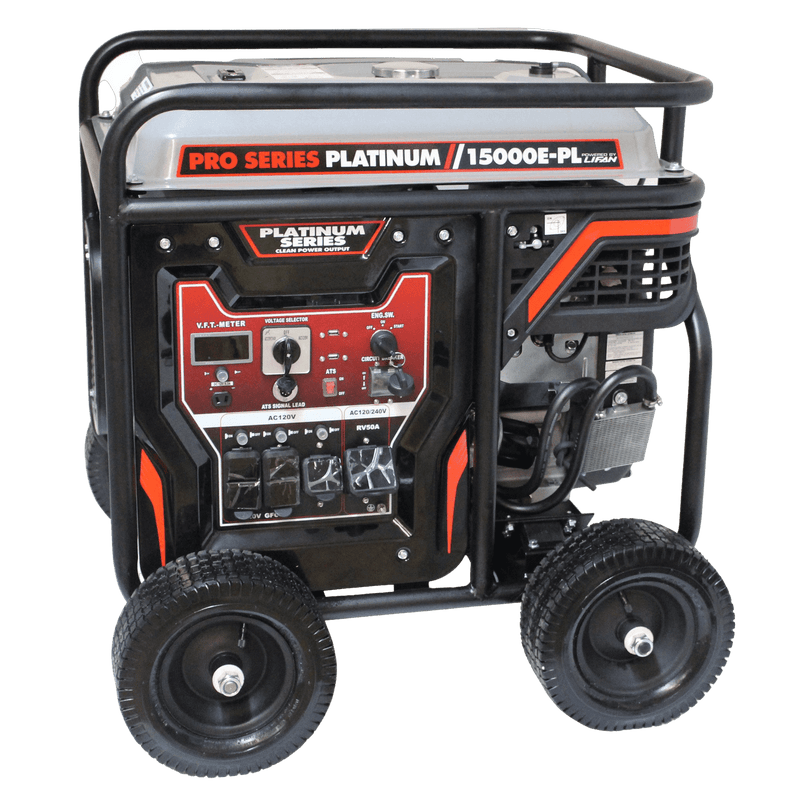 Lifan 14000W/15000W Gas Low THD Electric Start Generator New LF15000-EPL