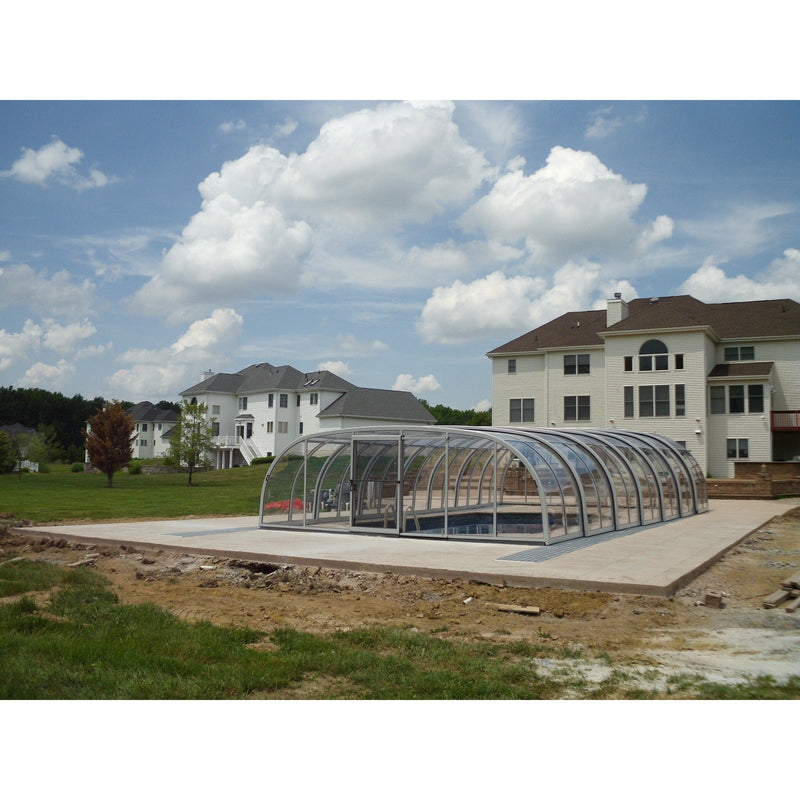 Sunrooms-Enclosures Wide Span Laguna Type V Retractable Pool Enclosure