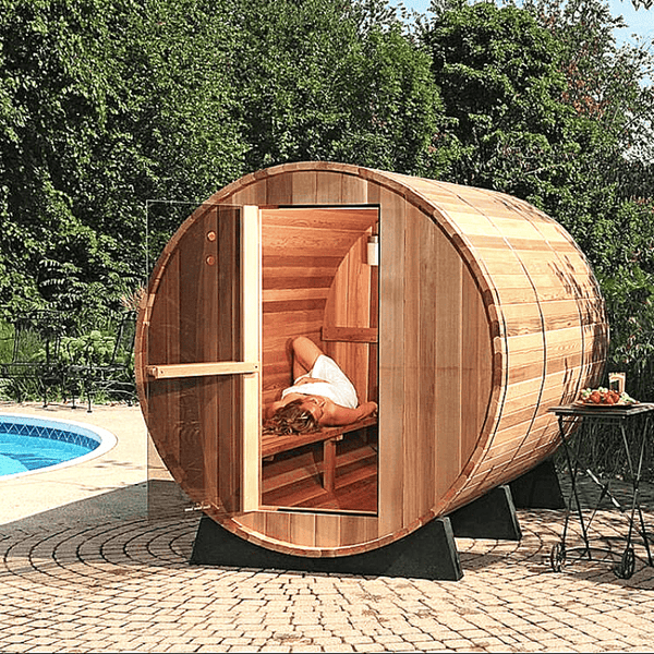 Almost Heaven Lewisburg 8 Person Standard Barrel Sauna