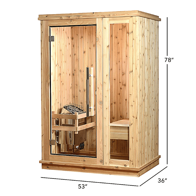 Almost Heaven Logan 1-Person Indoor Sauna