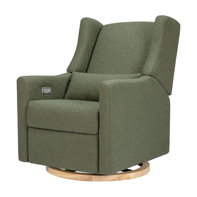 Babyletto Kiwi Electronic Recliner and Swivel Glider in Boucle with USB port - Backyard Provider