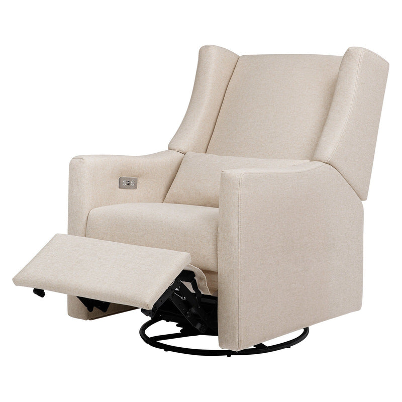 Babyletto Kiwi Electronic Recliner & Swivel Glider in Eco-Performance Fabric with USB Port - Backyard Provider