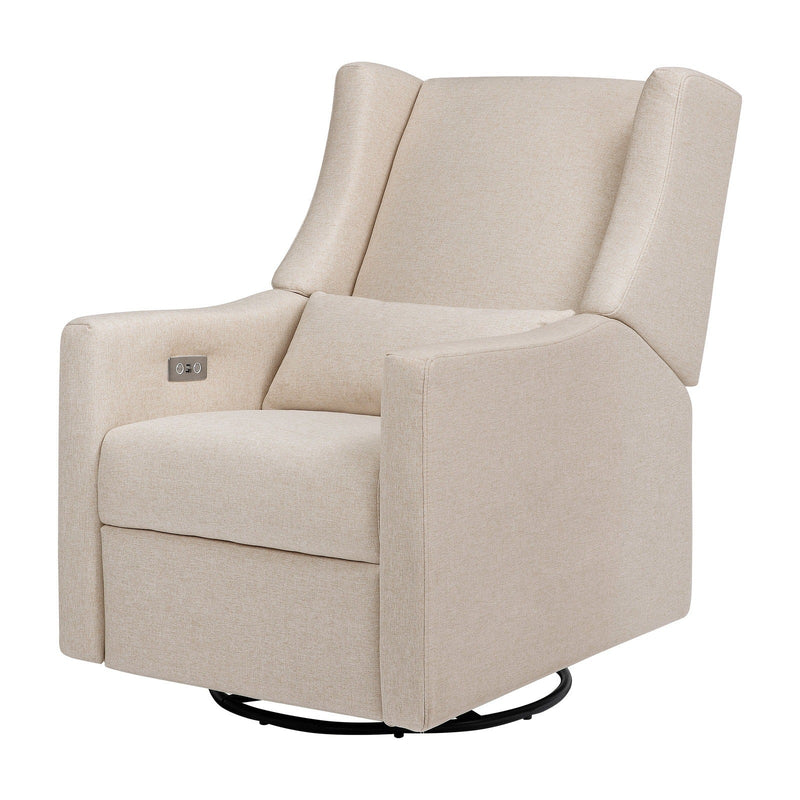 Babyletto Kiwi Electronic Recliner & Swivel Glider in Eco-Performance Fabric with USB Port - Backyard Provider