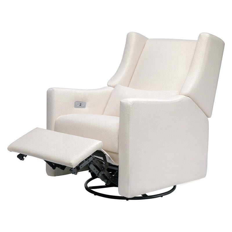 Babyletto Kiwi Electronic Recliner & Swivel Glider in Eco-Performance Fabric with USB Port - Backyard Provider