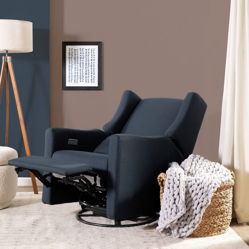 Babyletto Kiwi Electronic Recliner & Swivel Glider in Eco-Performance Fabric with USB Port - Backyard Provider