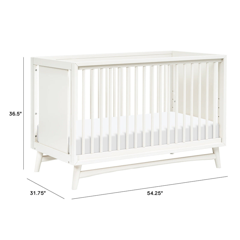 Babyletto Peggy 3-in-1 Convertible Crib with Toddler Bed Conversion Kit - Backyard Provider