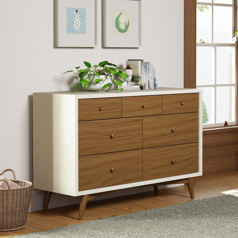 Babyletto Palma 7-Drawer Assembled Double Dresser - Backyard Provider