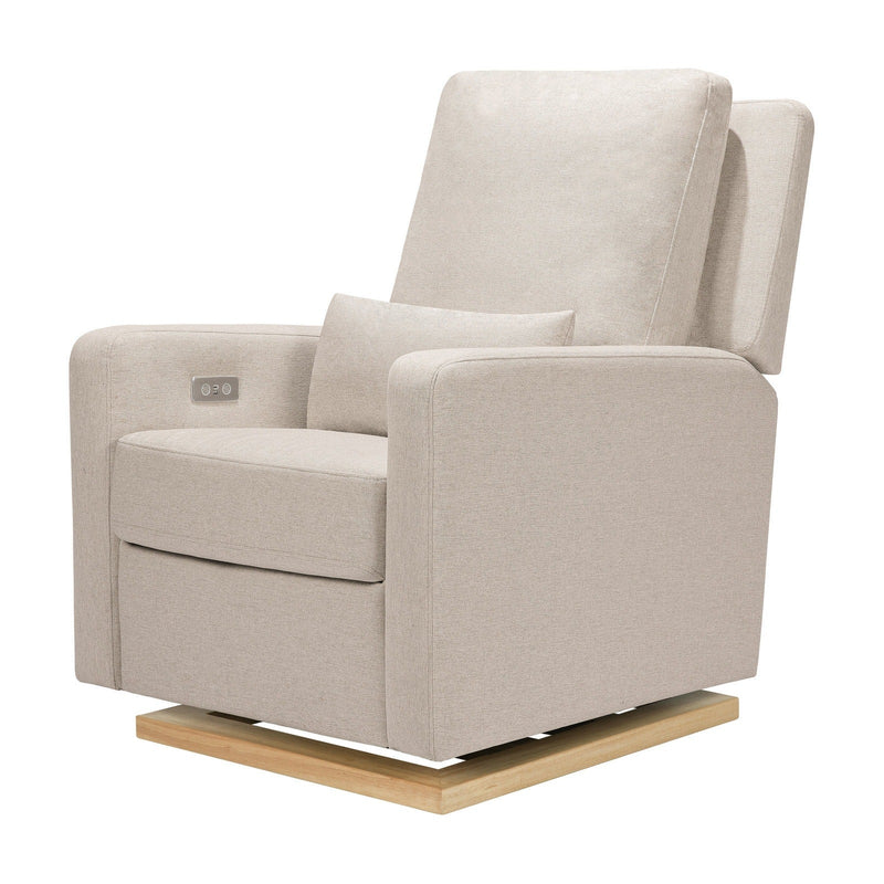 Babyletto Sigi Electronic Recliner and Glider in Eco-Performance Fabric with USB port - Backyard Provider