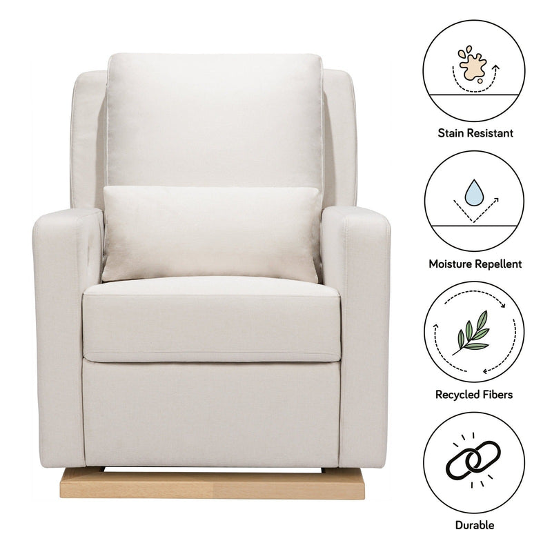 Babyletto Sigi Electronic Recliner and Glider in Eco-Performance Fabric with USB port - Backyard Provider