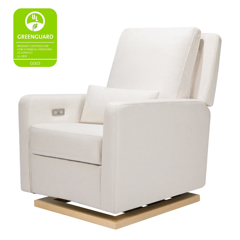 Babyletto Sigi Electronic Recliner and Glider in Eco-Performance Fabric with USB port - Backyard Provider