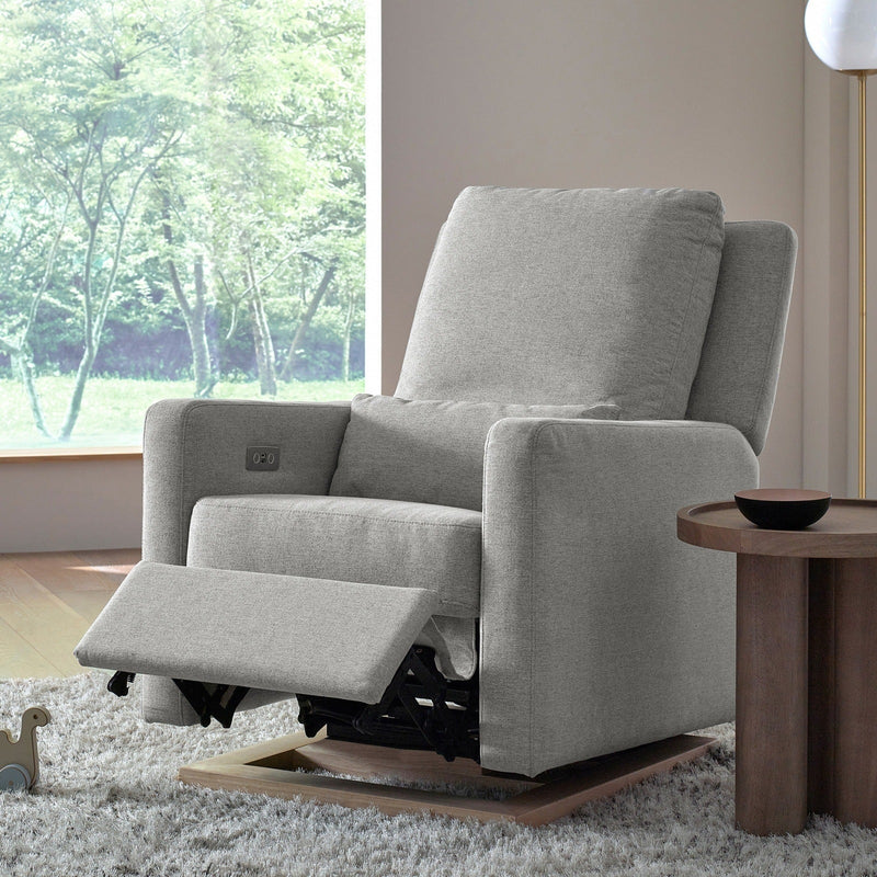 Babyletto Sigi Electronic Recliner and Glider in Eco-Performance Fabric with USB port - Backyard Provider