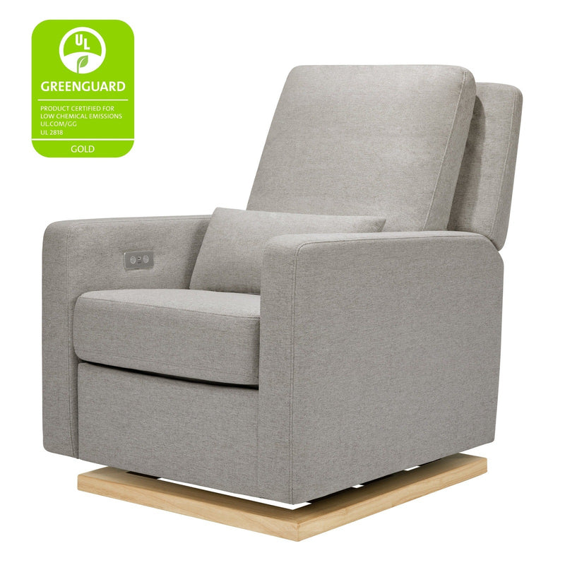 Babyletto Sigi Electronic Recliner and Glider in Eco-Performance Fabric with USB port - Backyard Provider