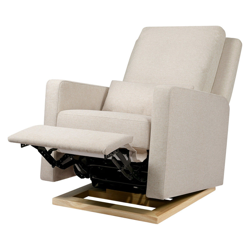 Babyletto Sigi Recliner and Glider in Eco-Performance Fabric | Water Repellent & Stain Resistant - Backyard Provider