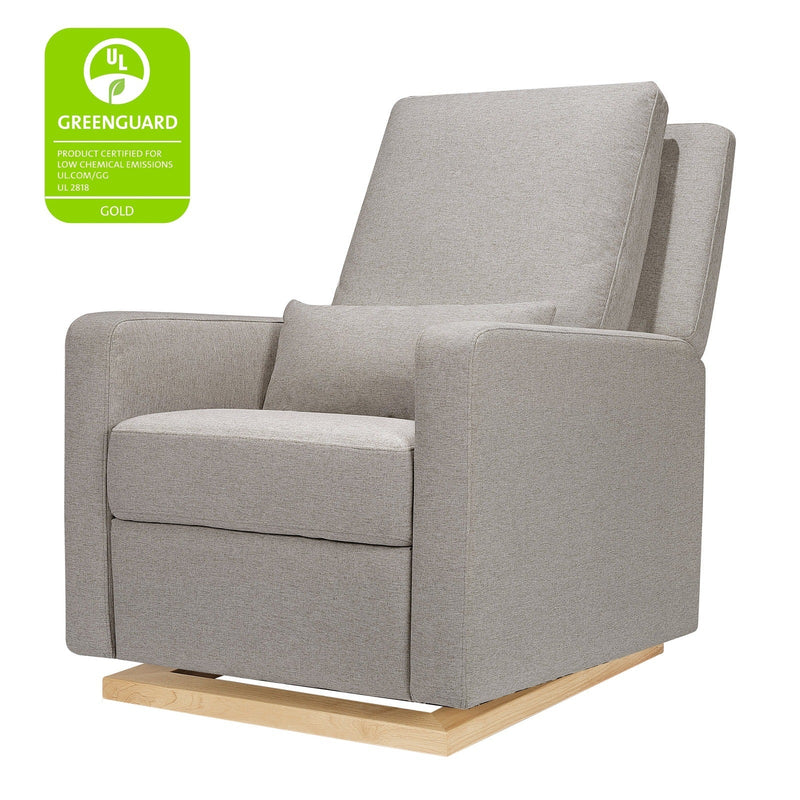 Babyletto Sigi Recliner and Glider in Eco-Performance Fabric | Water Repellent & Stain Resistant - Backyard Provider