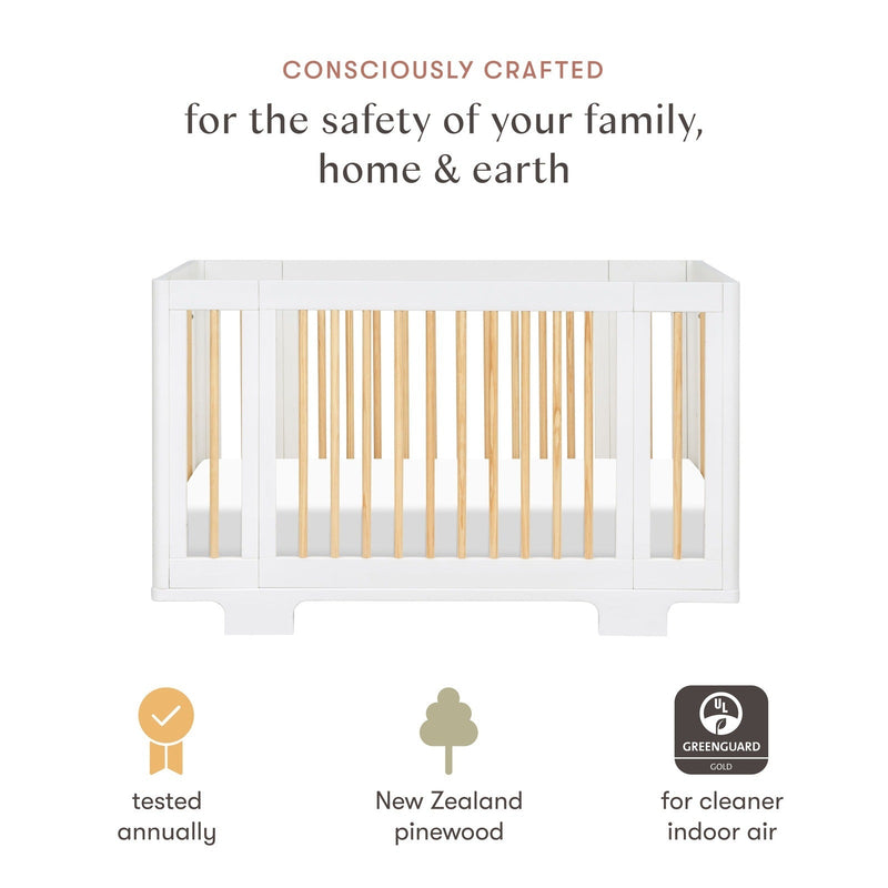 Babyletto Yuzu 8-in-1 Convertible Crib with All-Stages Conversion Kits - Backyard Provider