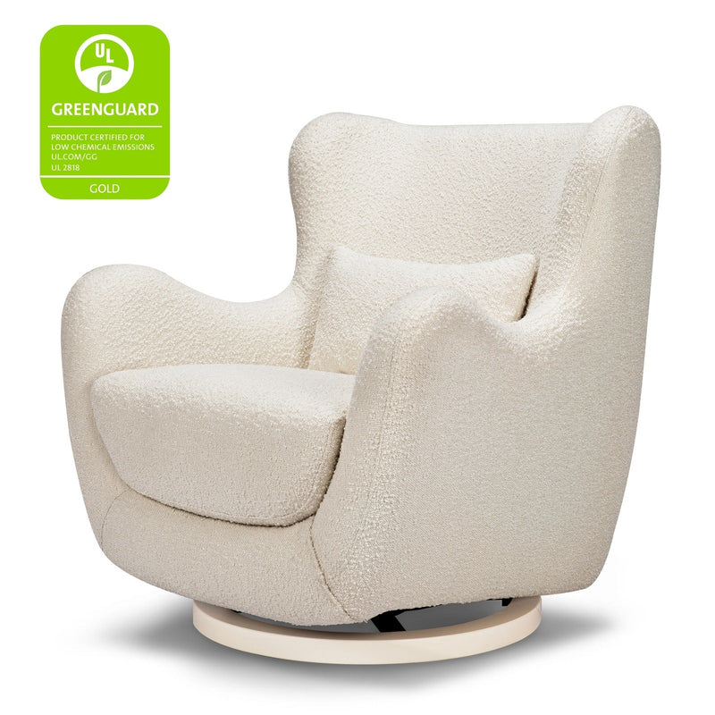 Nursery Works Solstice Swivel Glider in Boucle - Backyard Provider