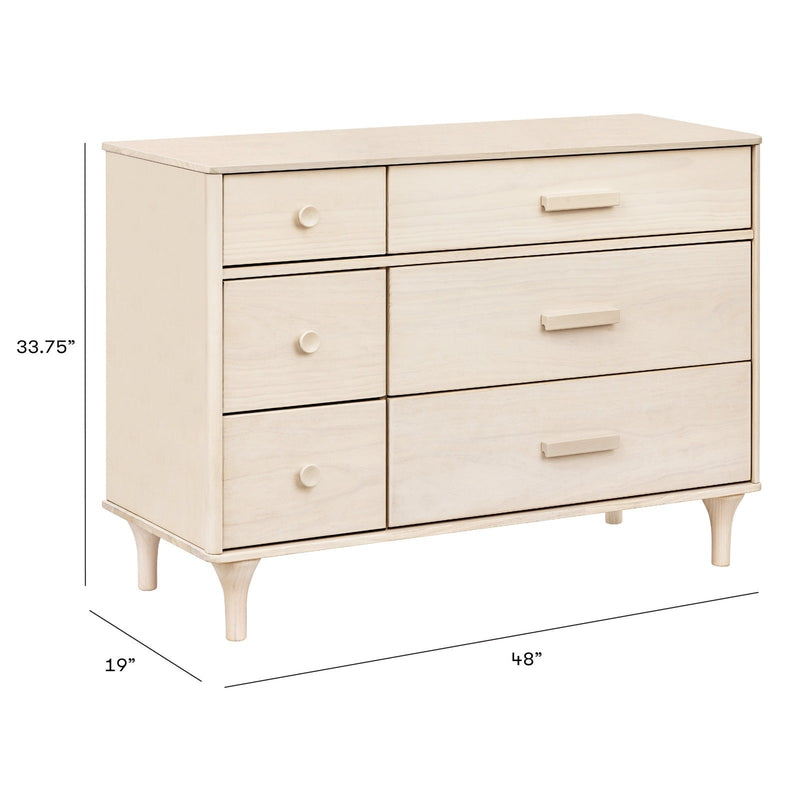 Babyletto Lolly 6-Drawer Dresser - Backyard Provider